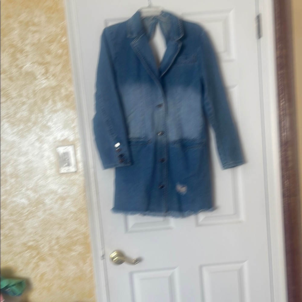Stylish Blue Denim mini dress